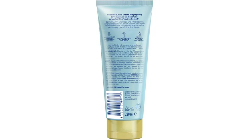 head & shoulders DERMAxPRO Kopfhautpflege 220 ml