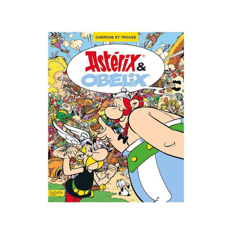 Livre Cherche et trouve Astérix et Obélix - Hachette Jeunesse