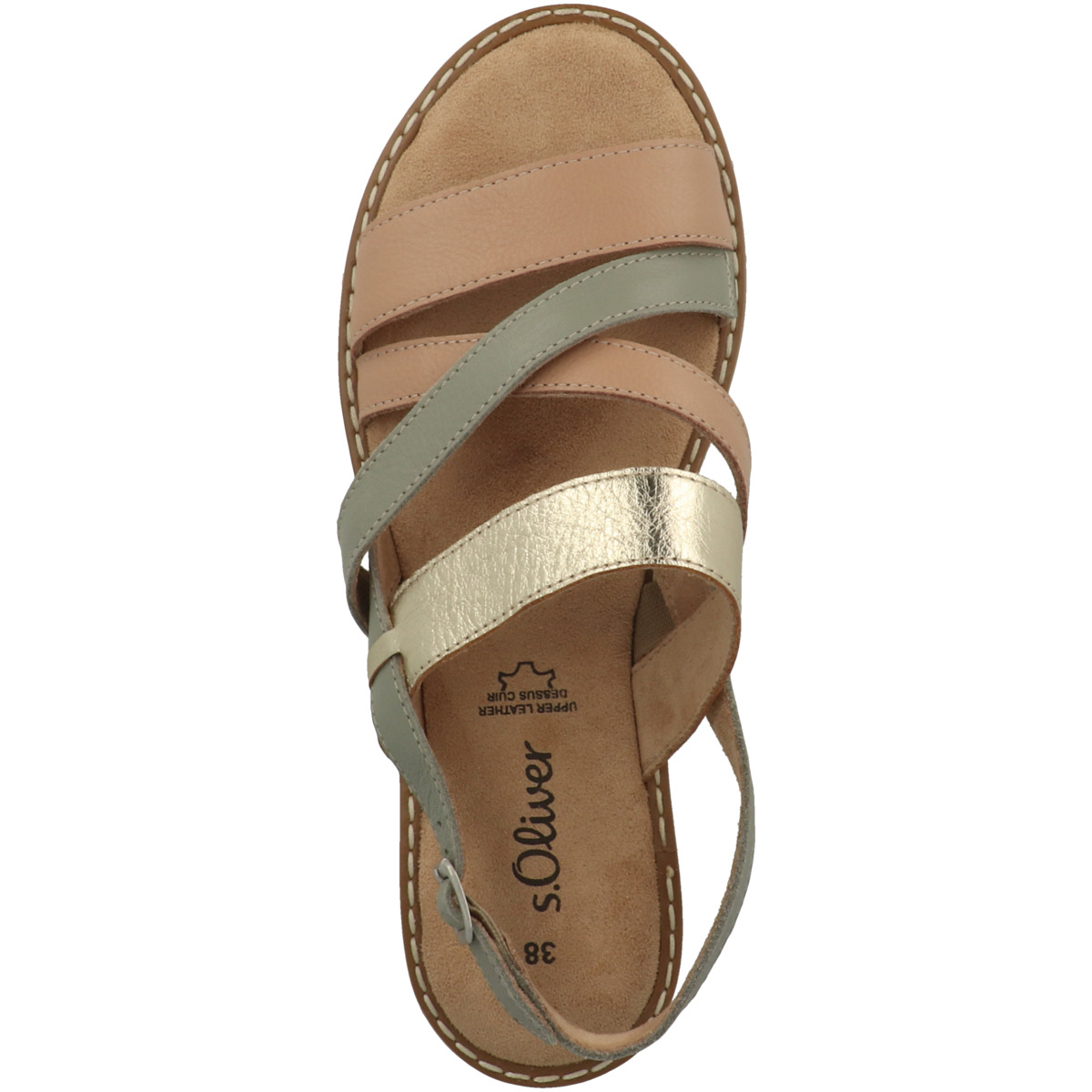 s.Oliver 5-28109-20 Sandale gold