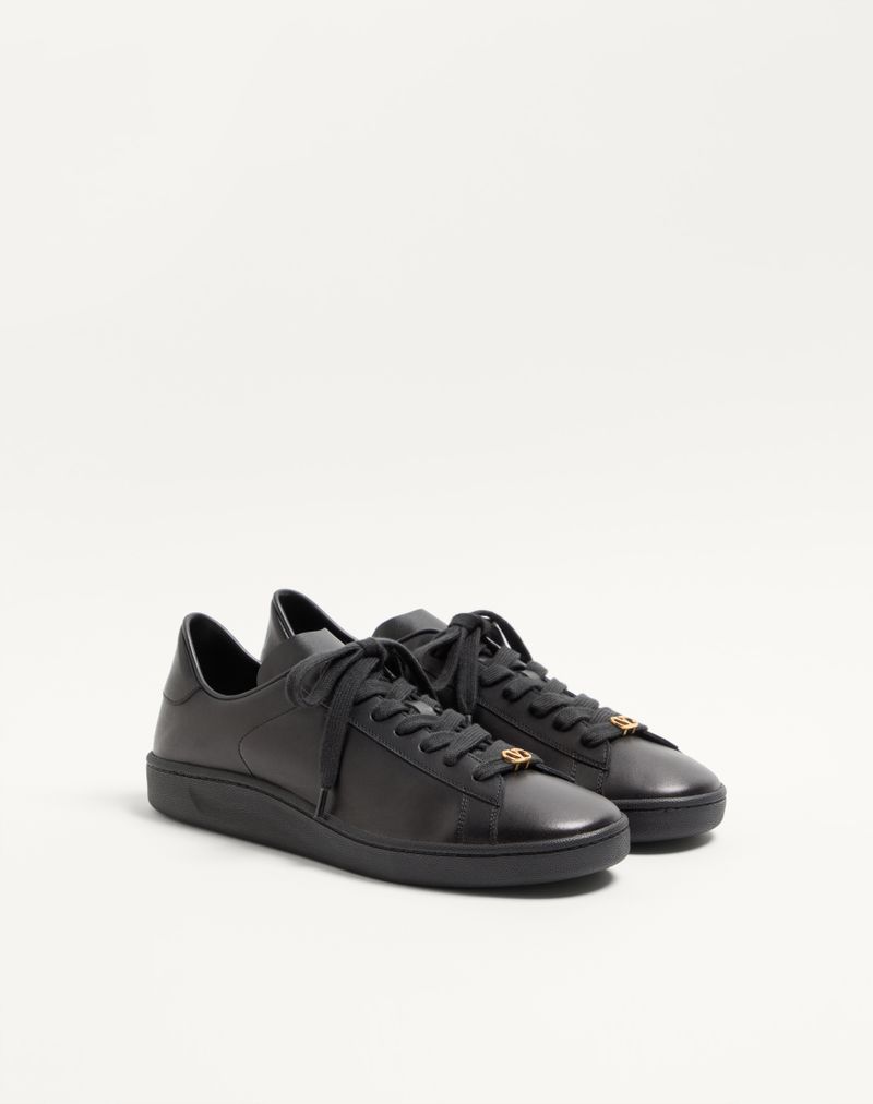 Baskets Royco en cuir de veau nappa