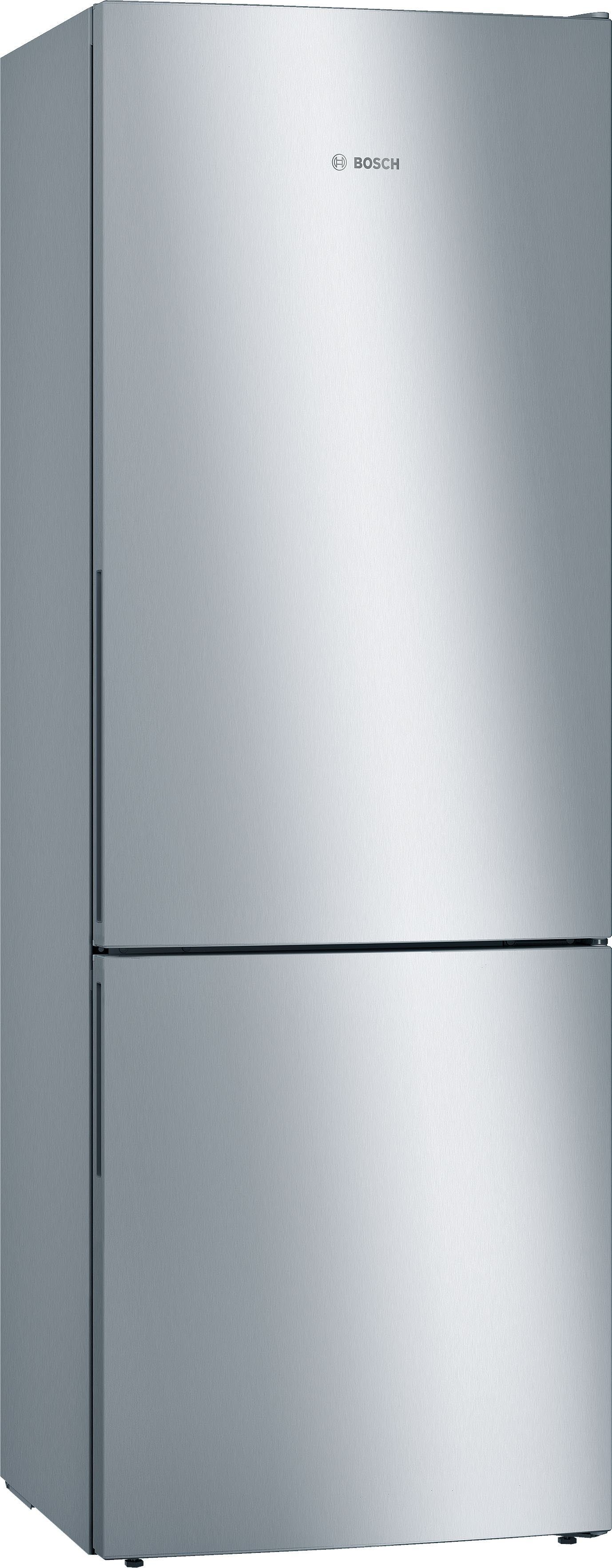 BOSCH Kühl-/Gefrierkombination KGE49AICA, 201 cm hoch, 70 cm breit, XXL Fassungsvolumen von 419 l