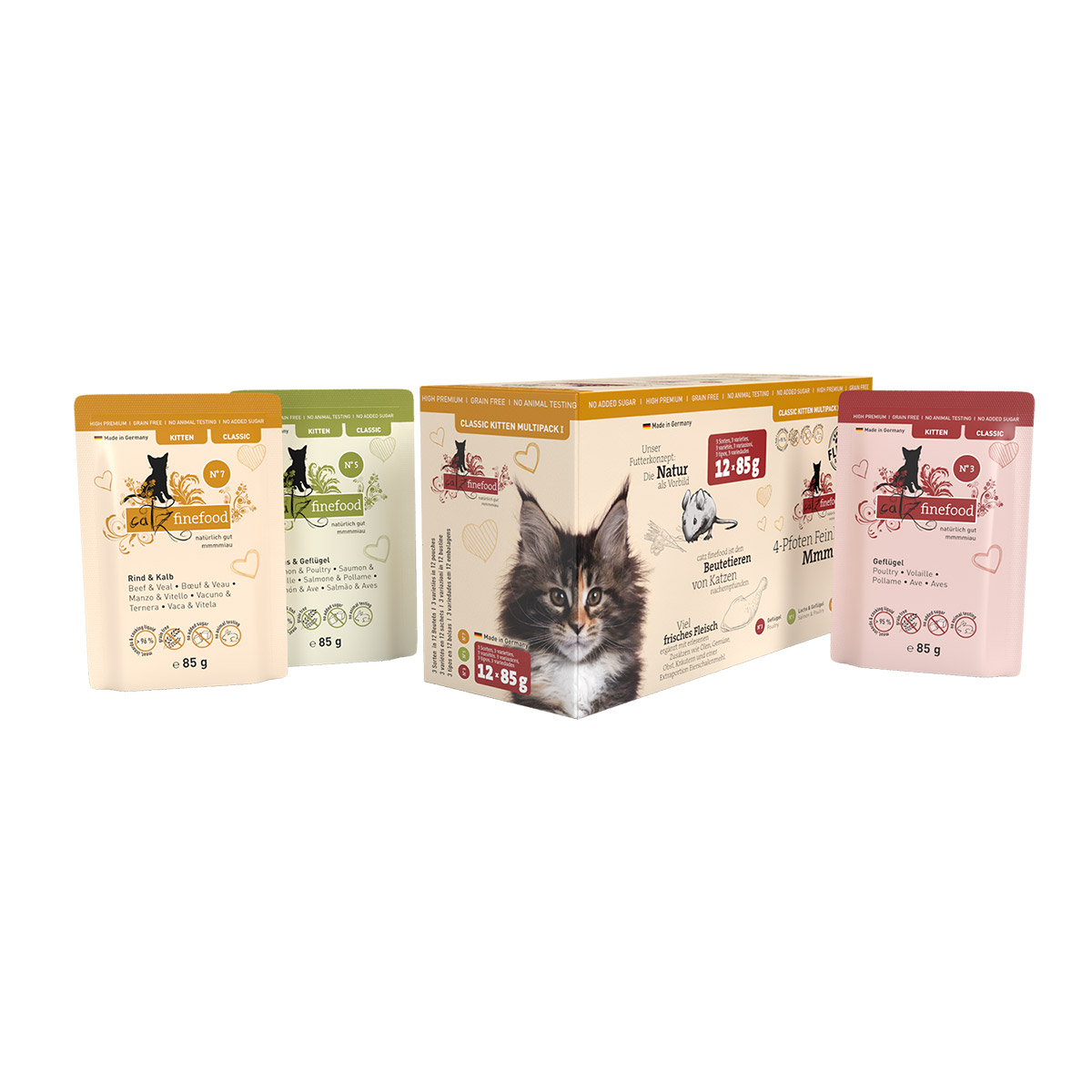 catz finefood Kitten Multipack I 12x85g kaufen