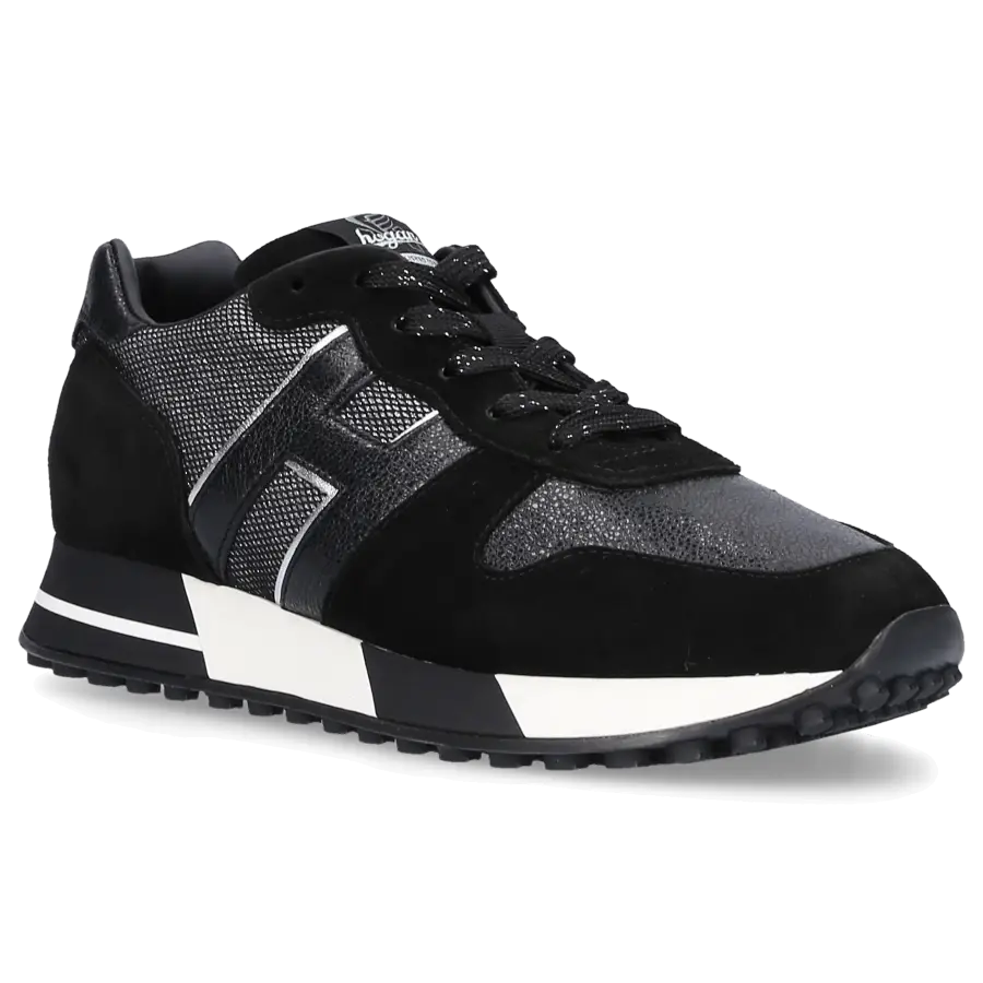 Hogan - Sneaker low H383 Kalbsleder - schwarz
