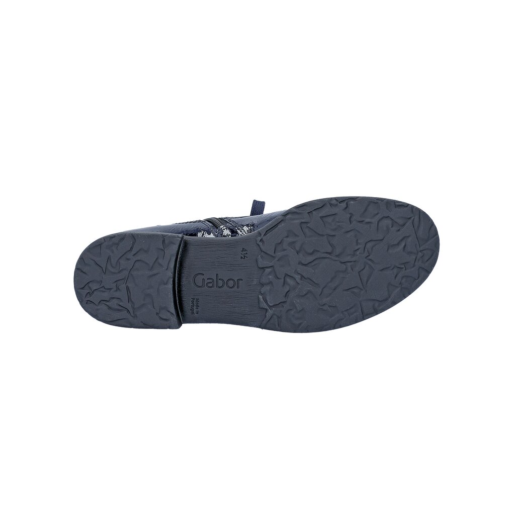 Gabor fashion Schnürstiefelette blau