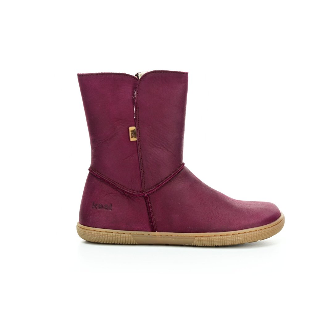 Koel4kids Dina Hydro Warm Bordeaux AD Barfußhalbstiefel