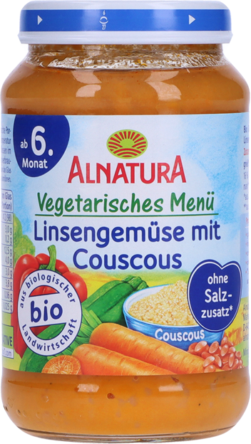 Alnatura Bio Linsengemüse mit Couscous