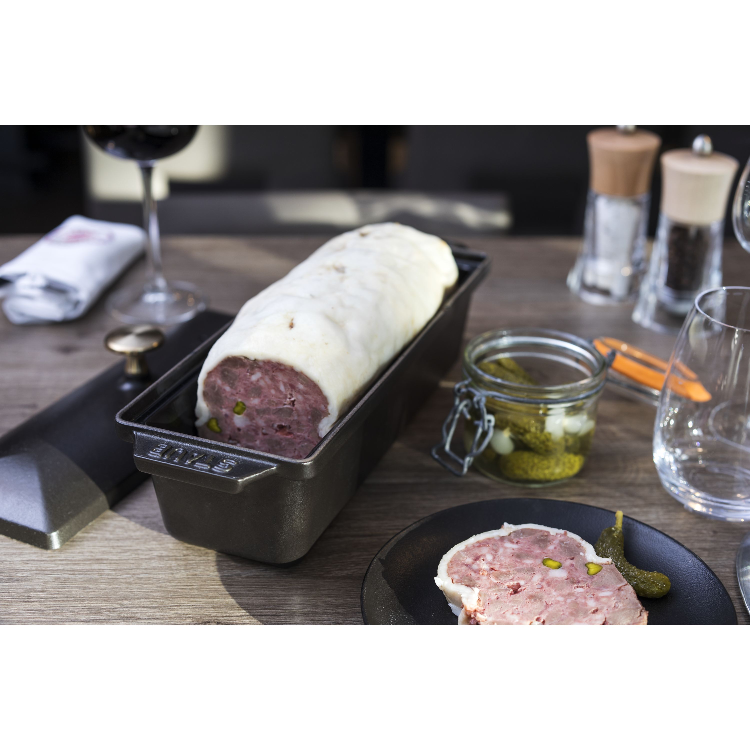 Terrine 30 x 11 cm, Gusseisen