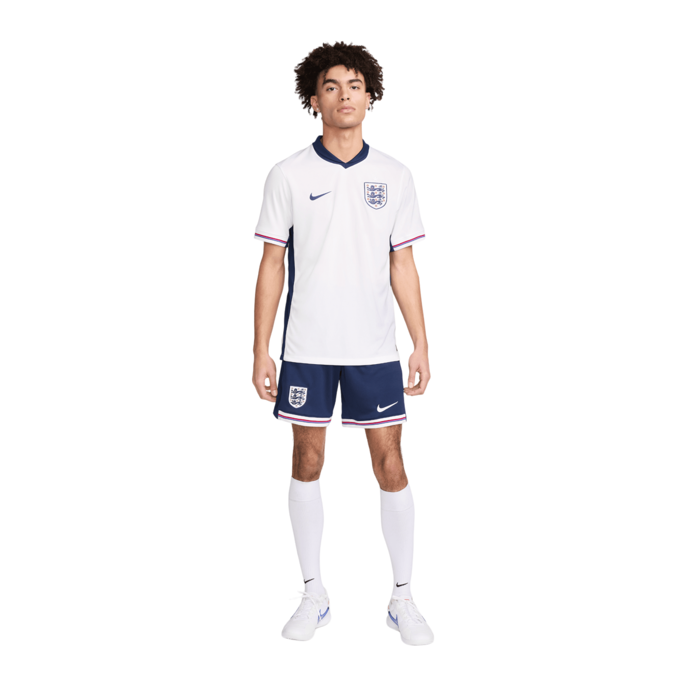 Nike England Short Home EM 2024 Blau F492