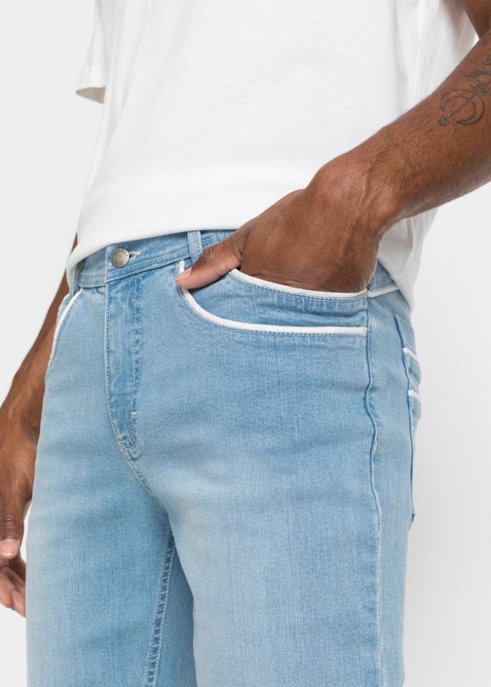 Regular Fit Stretch-Jeans, Straight