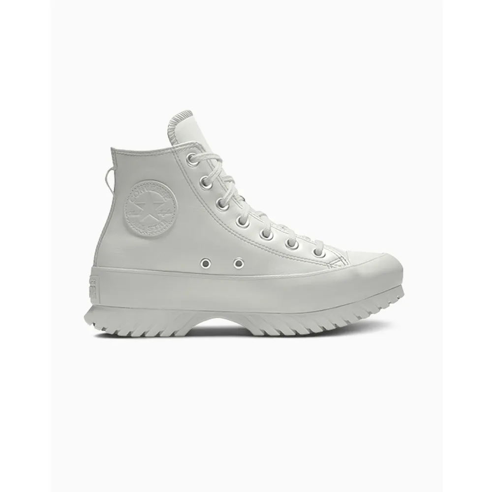 Converse Custom Chuck Taylor All Star Lugged Platform Leather By You A05052CSP24_WHITE_CO / weiss