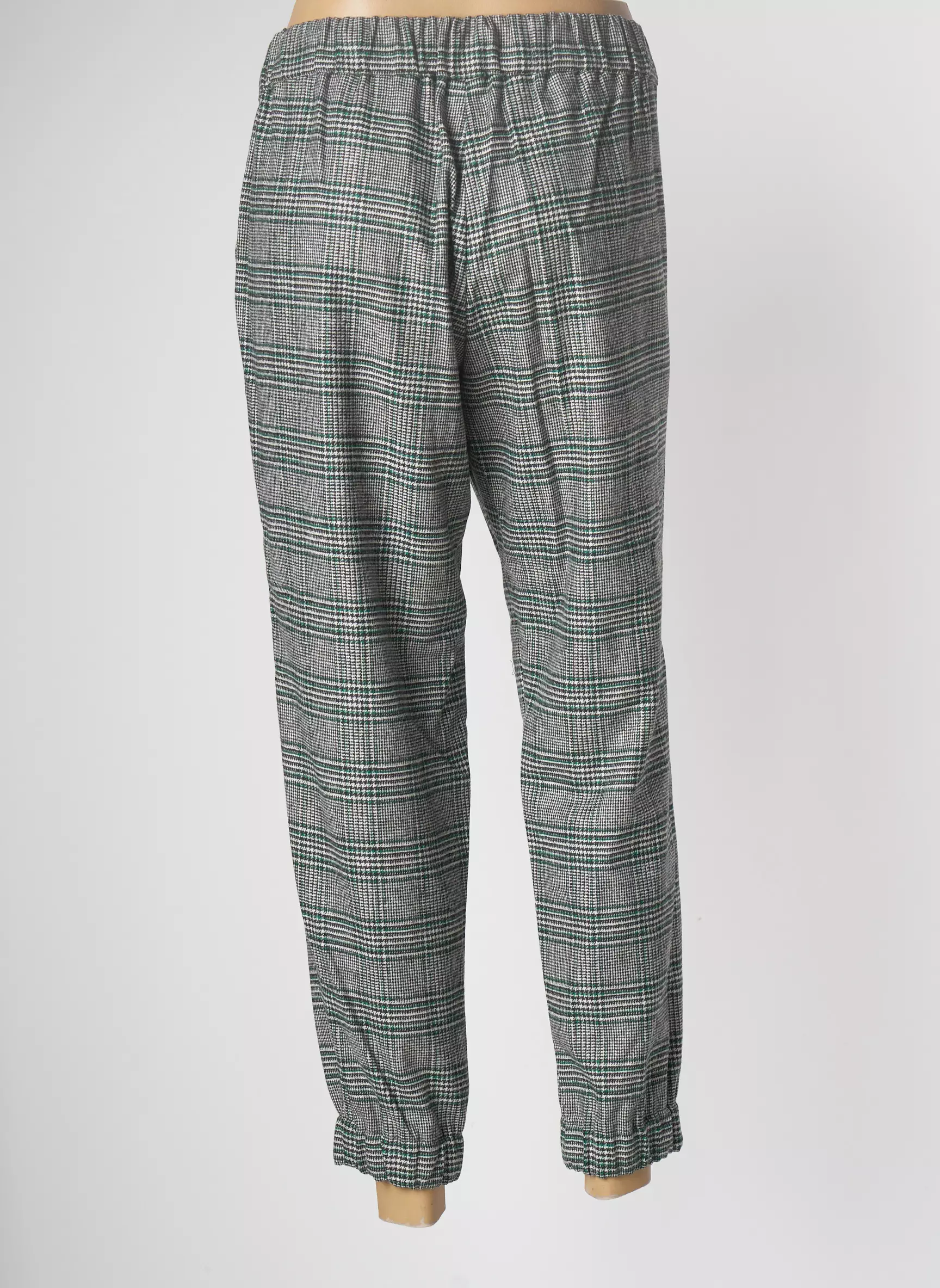 Caractere Pantalons Larges Femme couleur gris