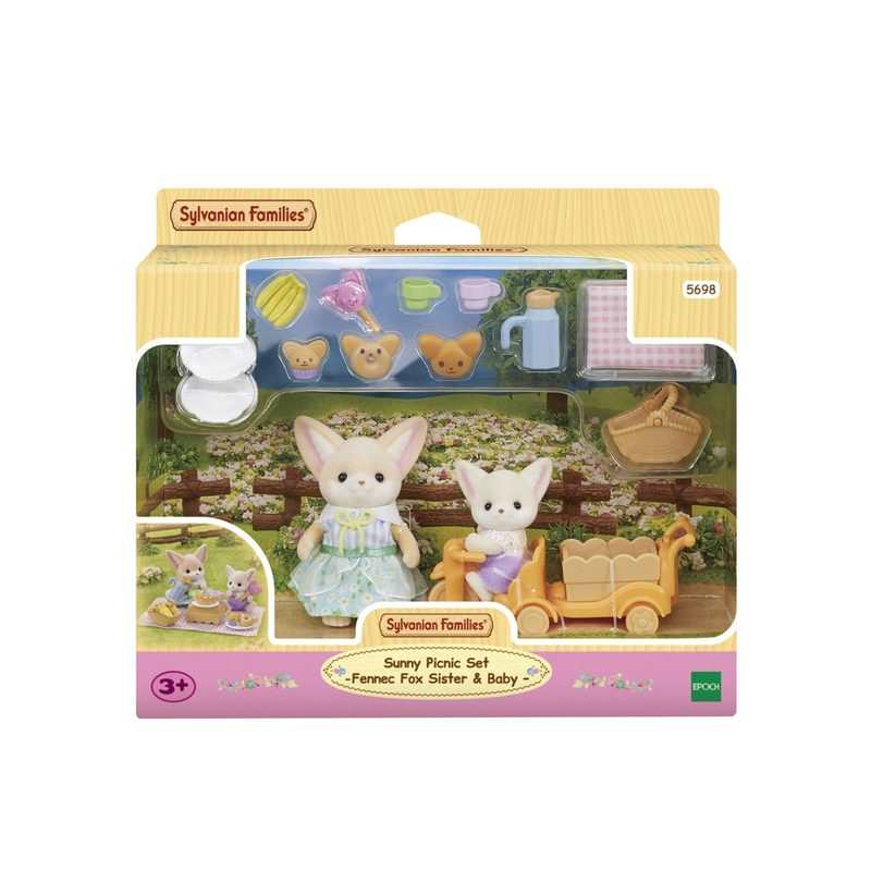 5698 Le pique nique de la famille Fennec Sylvanian