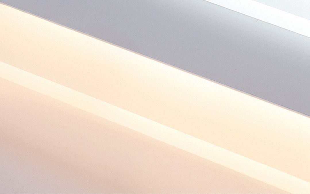 Woward LED Deckenleuchte ultradünn Deckenlampe dimmbar Smart WIFI Alexa/Google/Fernbedienung, LED fest integriert, dimmbar, App Steuerbar, Sprachsteuerung, Dimmbar