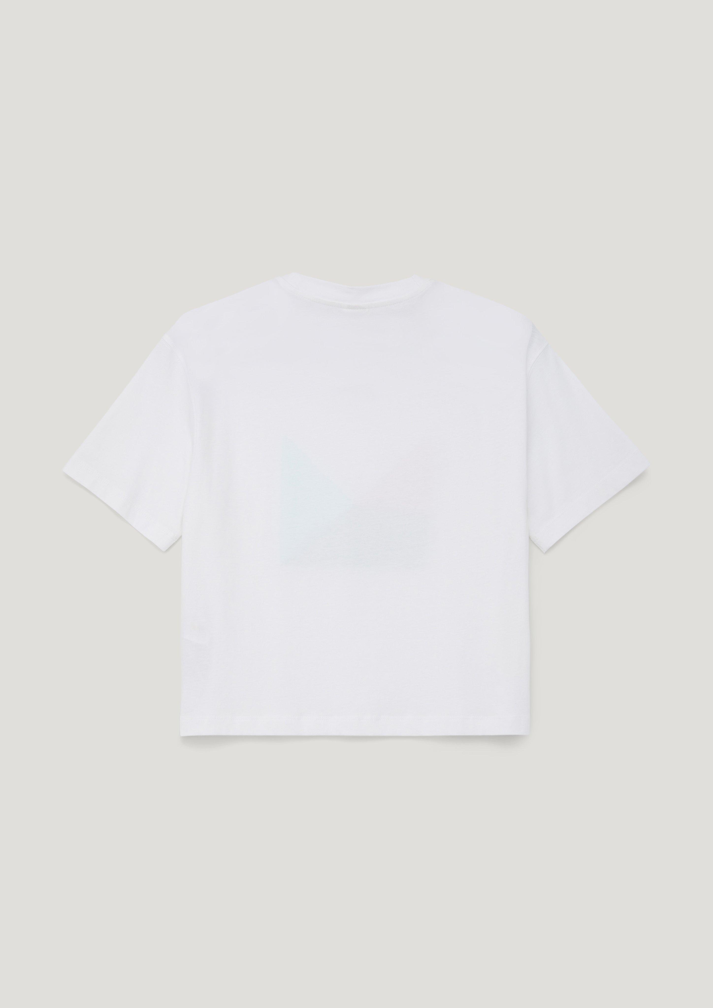 Jerseyshirt mit Frontprint  2130427-0100