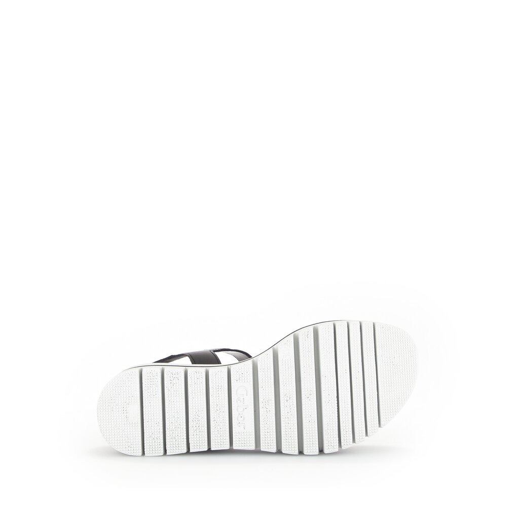 Gabor fashion Plateau Sandale schwarz