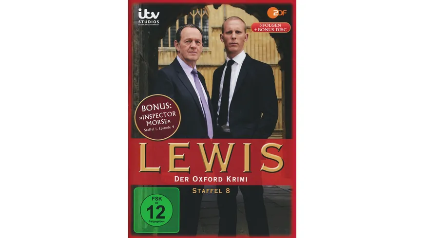 Lewis - Der Oxford Krimi - Staffel 8  [4 DVDs]