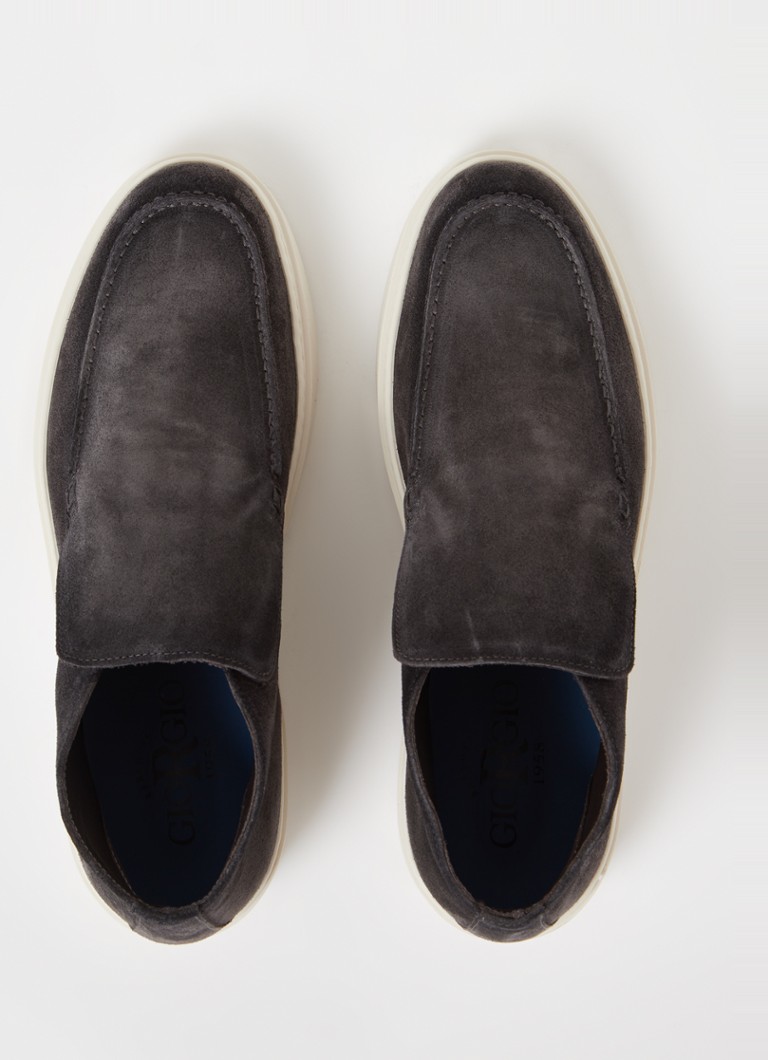 Mocasini Giorgio Clean Cup din piele întoarsă