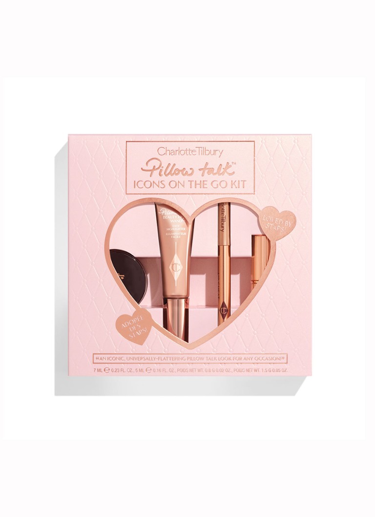 Charlotte Tilbury Pillow Talk Icons On The Go -meikkisetti - Rajoitetun erän