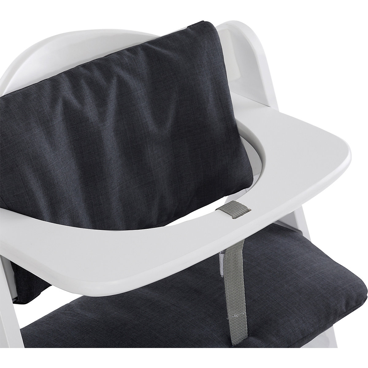 Sitzauflage Highchair Pad Deluxe, Melange Charcoal
