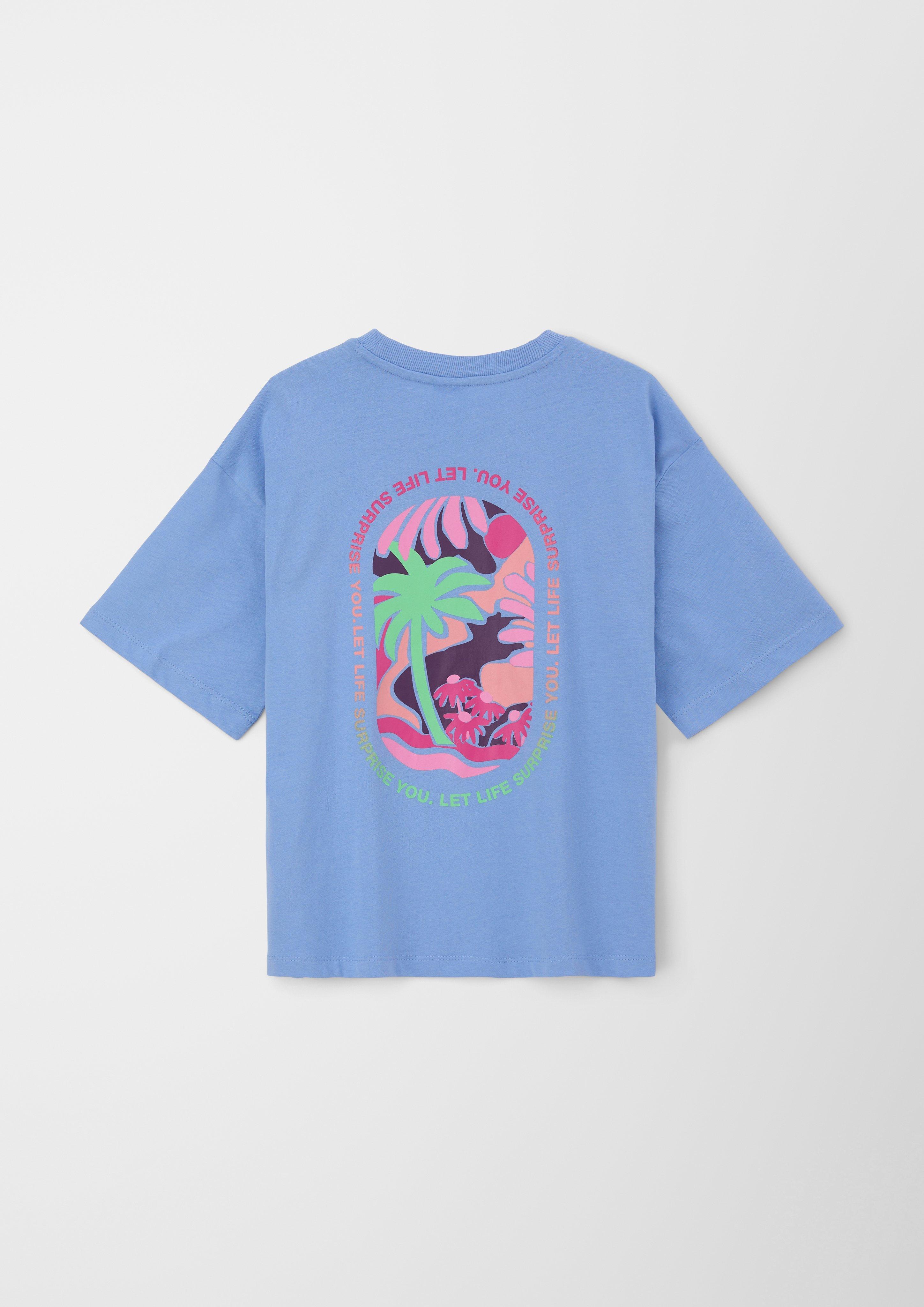 T-Shirt mit Rückenprint  2130468-5334