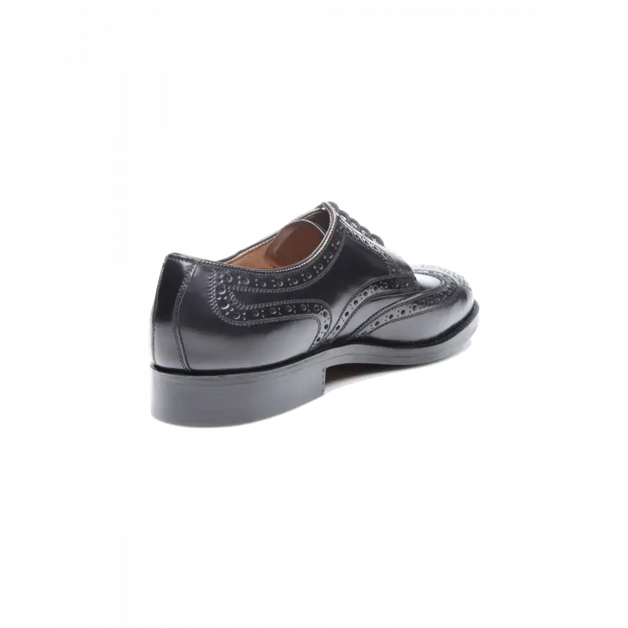Heinrich Dinkelacker - Businessschuhe Budapester LONDON FULL-BROGUE C Cordovan - schwarz