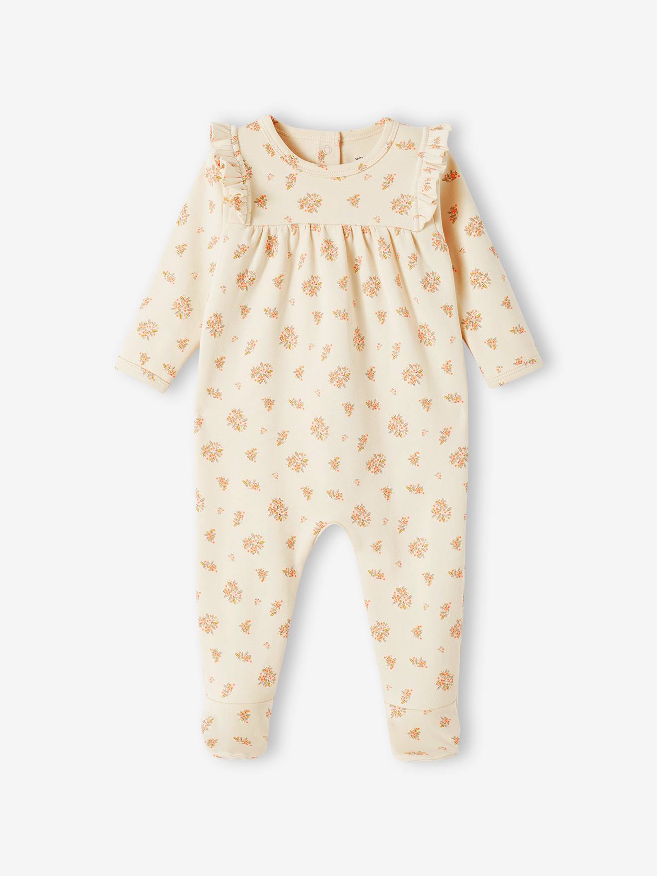 Vertbaudet 2er-Pack Mädchen Baby Strampler Oeko-Tex - hellrosa