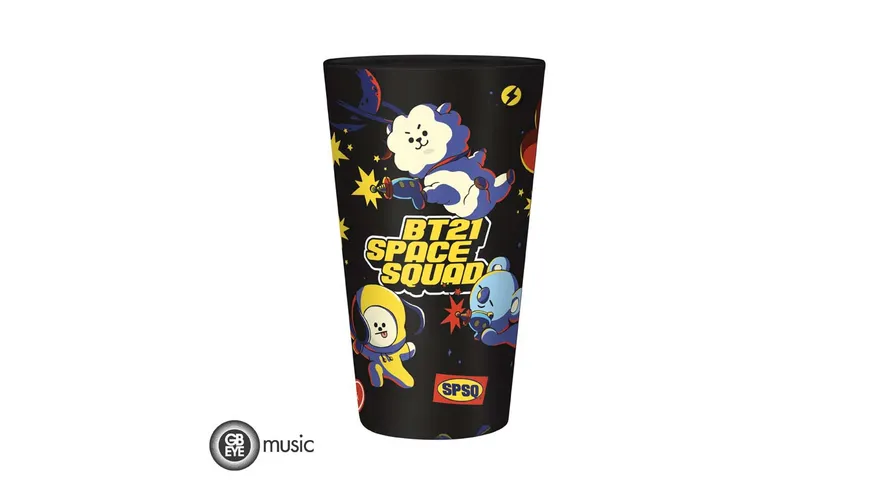 BT21 -  Glass - 400ml - Space Squad