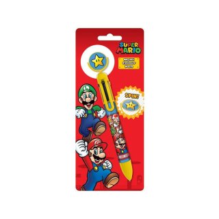 Super Mario Sechsfarb-Kugelschreiber Burst