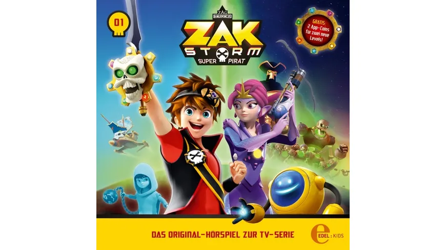 (1)Original Hörspiel z.TV-Serie-Captain Zak