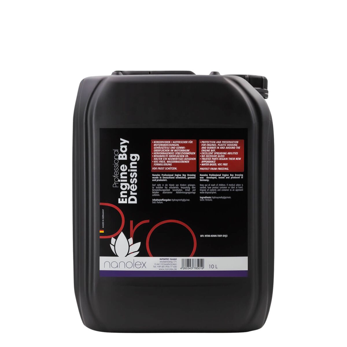Nanolex Professional Engine Bay Dressing Motorraumversiegelung 10L