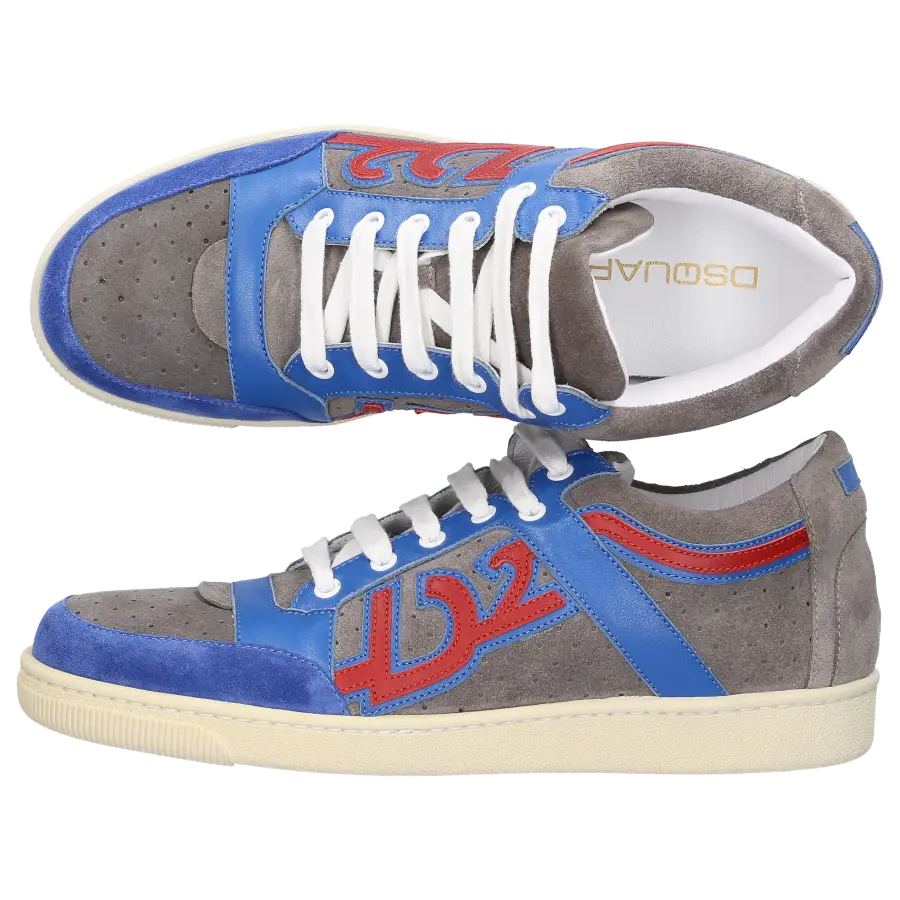 Dsquared2 - Sneaker low SN016 Kalbsleder - grau