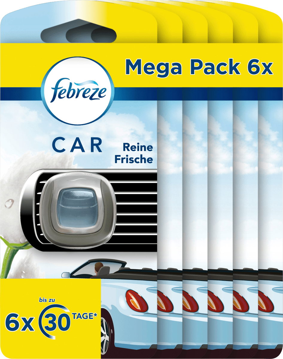 Lufterfrischer Car Reine Frische 6er Pack, 12 ml