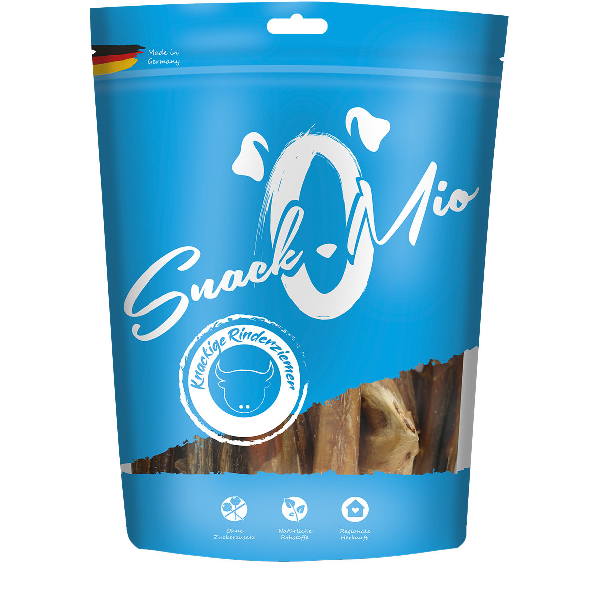 SnackOMio - knackige Rinderziemer 10 Stück kaufen bei ZooRoyal