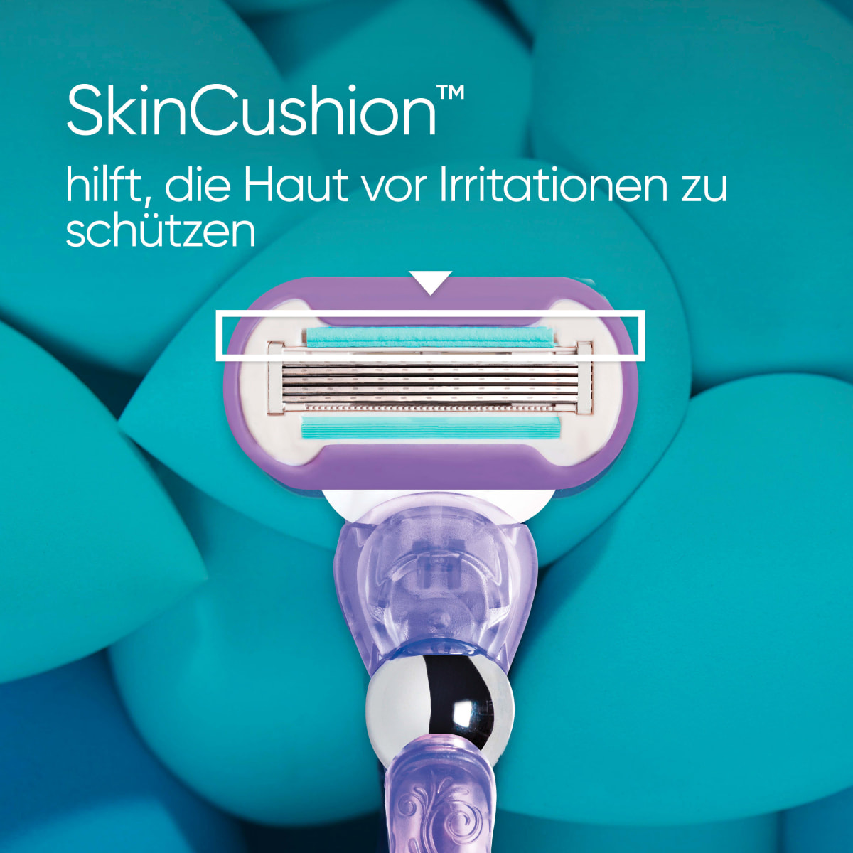 Rasierklingen, Deluxe Smooth Swirl, 4 St
