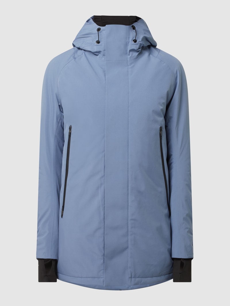 Parka mit Wattierung in hellblau