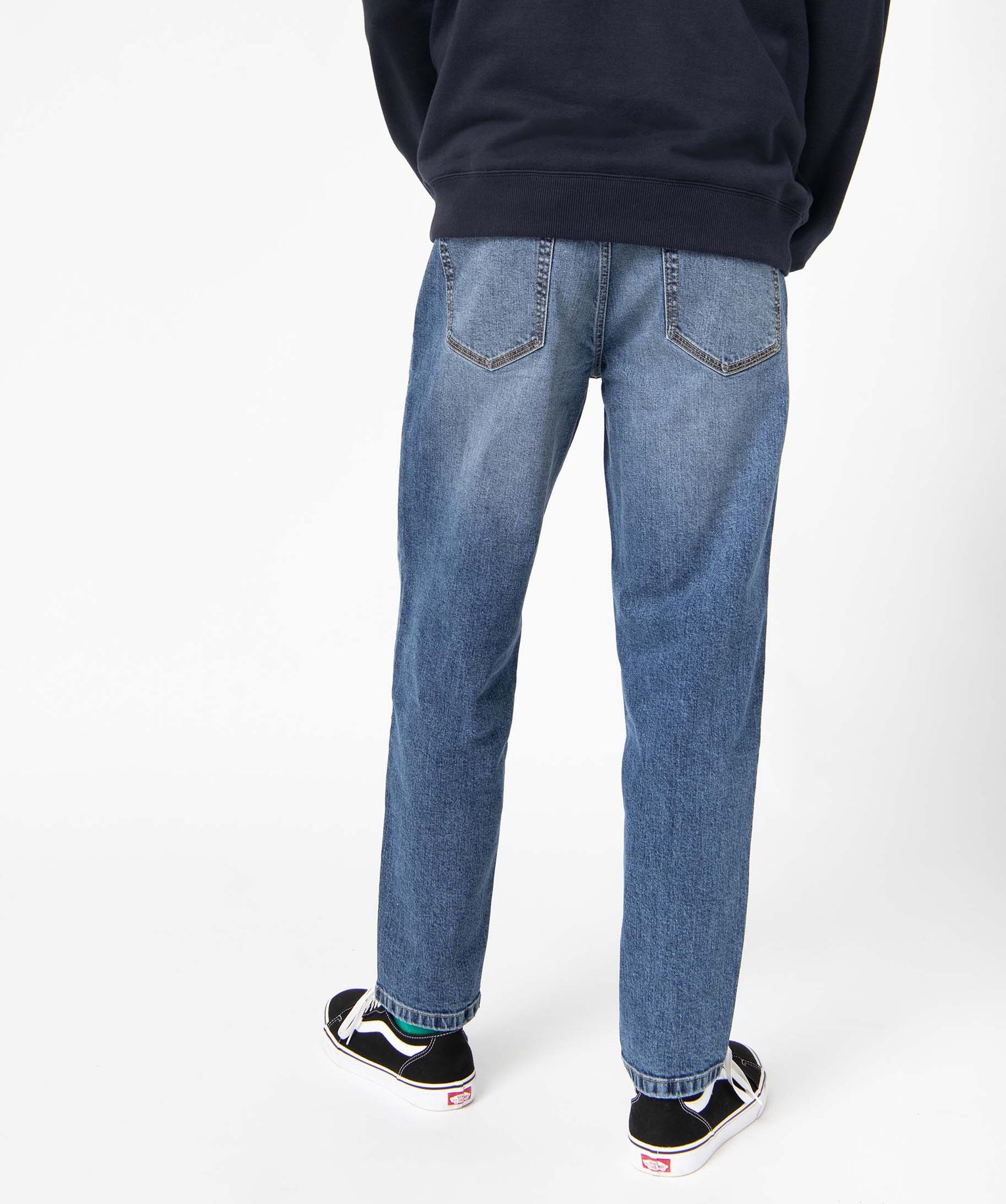 Jean homme tapered délavé - Camps United bleu | GEMO
