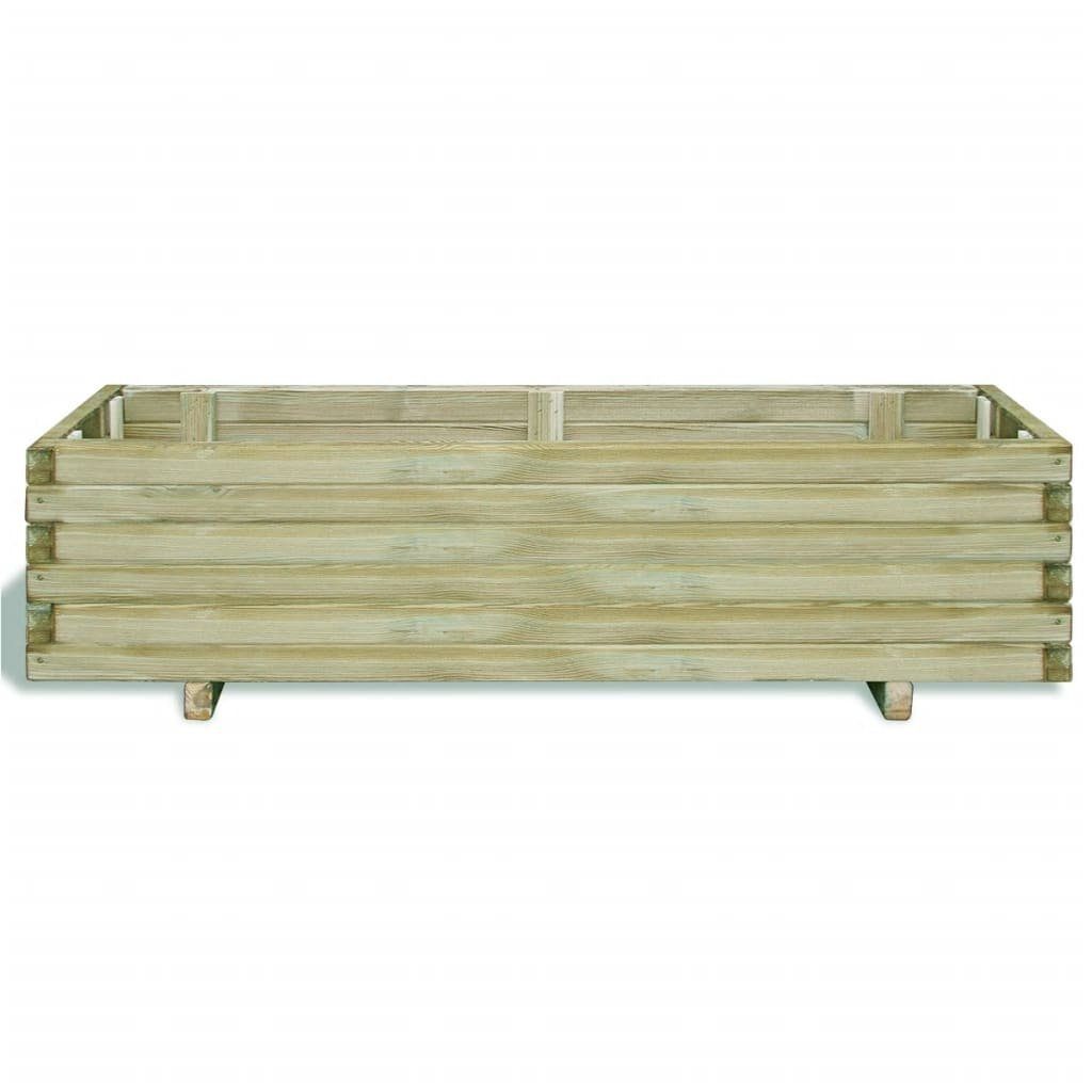 furnicato Hochbeet 120x40x30 cm Holz Rechteckig