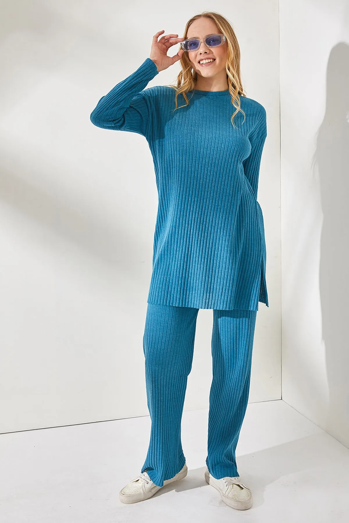 Olalook  Zweiteiler - Blau - Regular Fit