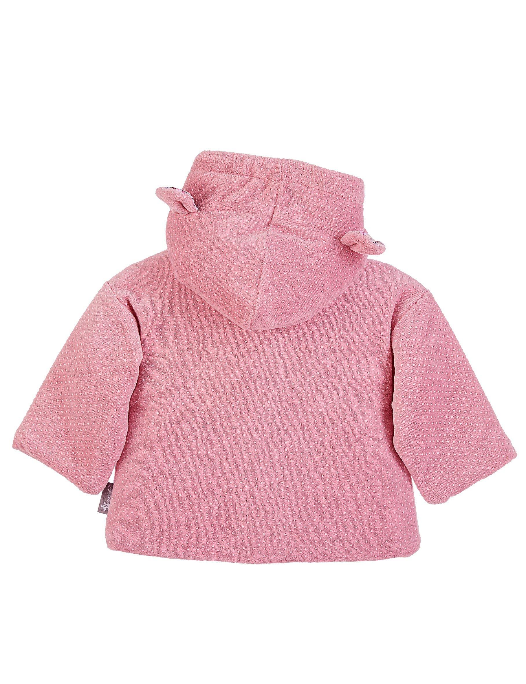 Kapuzen-Jacke Nicki Maus Mabel in Rosa, wattiert