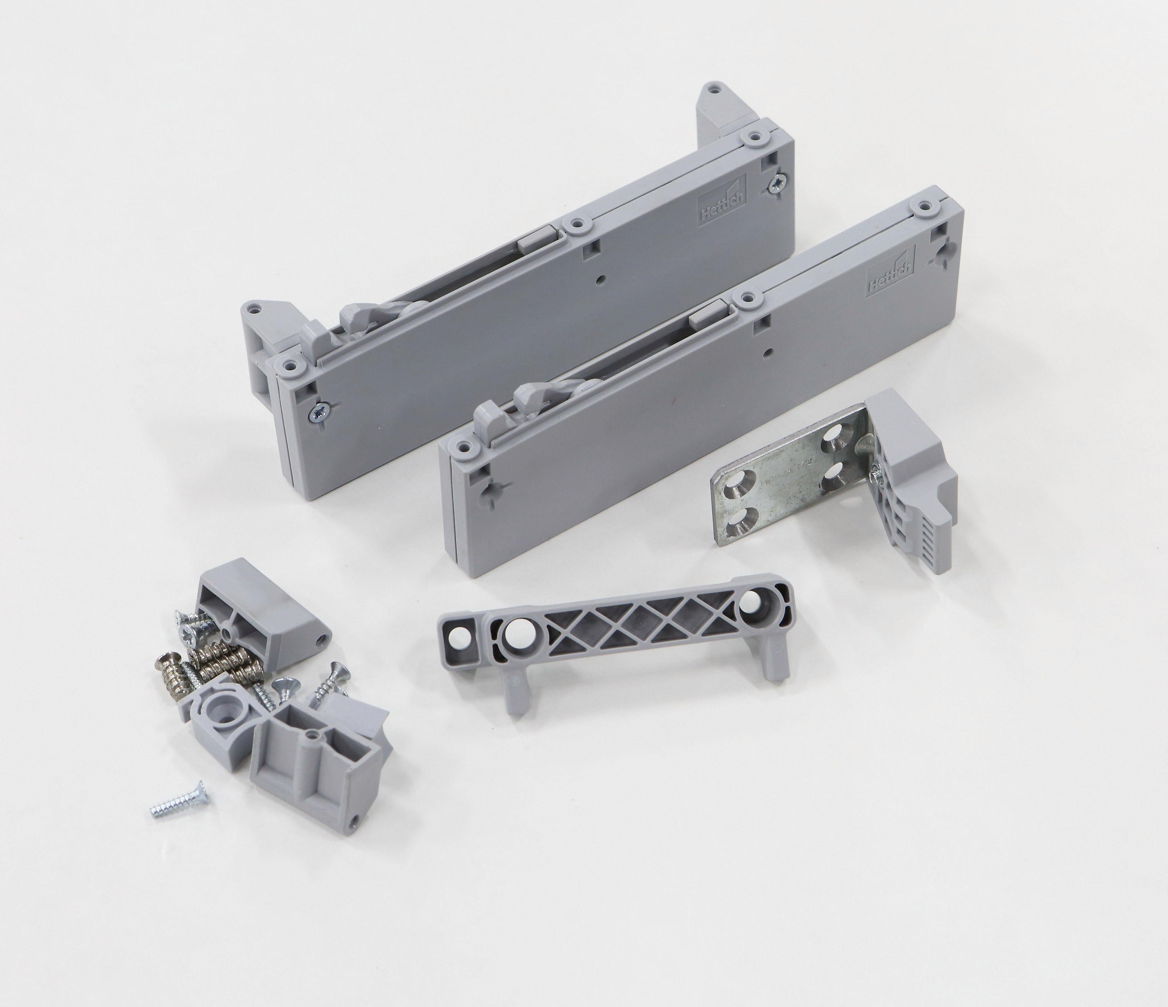FORTE Schwebetürselbsteinzug (Set, 2 St)
