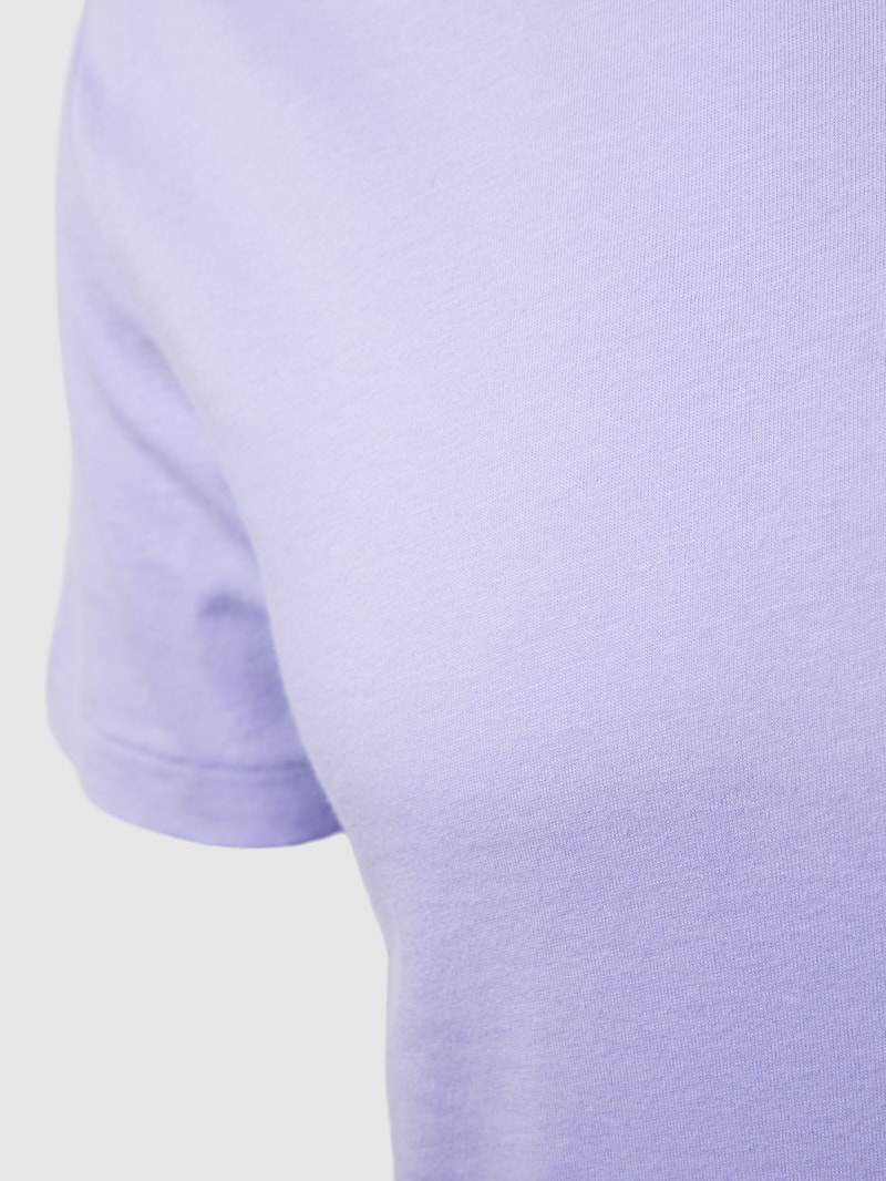 T-Shirt aus reiner Baumwolle im 3er-Pack in lavendel