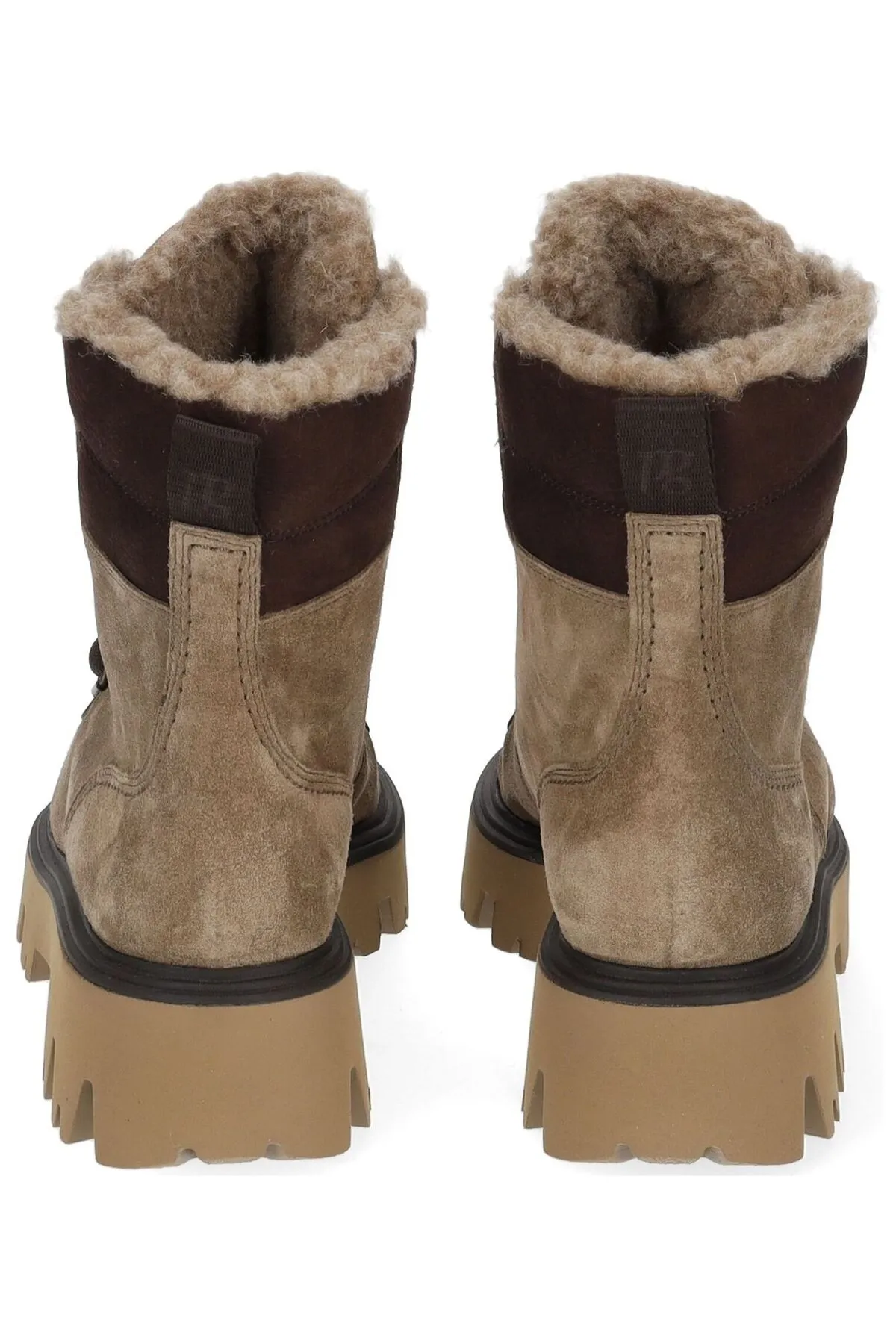 Paul Green  Stiefelette - Beige - Blockabsatz
