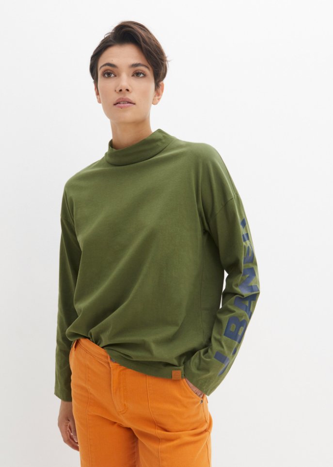 Langarmshirt aus Bio-Baumwolle