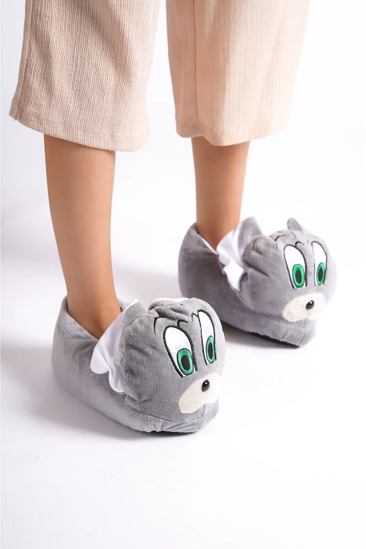 Capone Outfitters  Panduf Plüsch-Damenstiefeletten