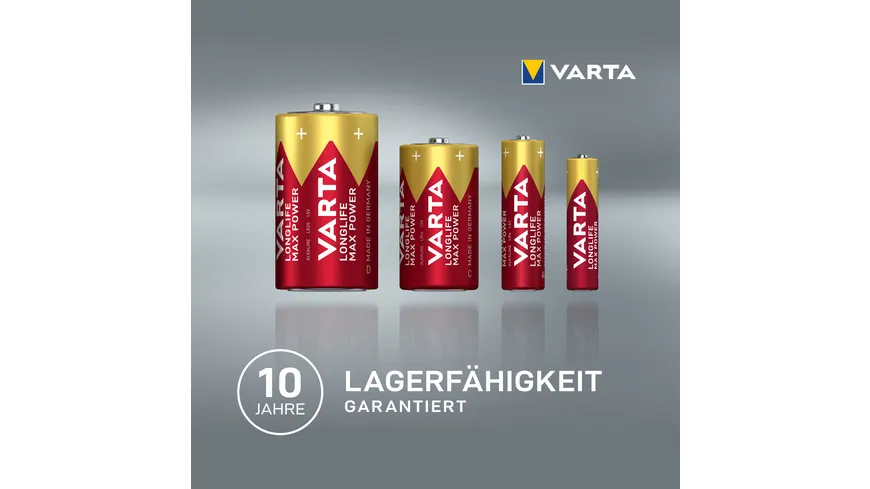 VARTA LONGLIFE Max Power Mignon AA Blister 4