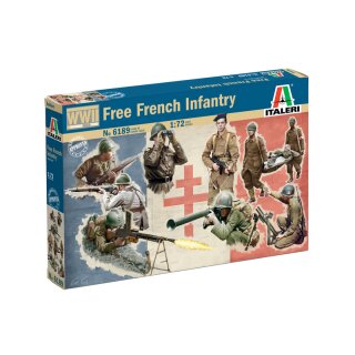 1:72 WWII French Infantry