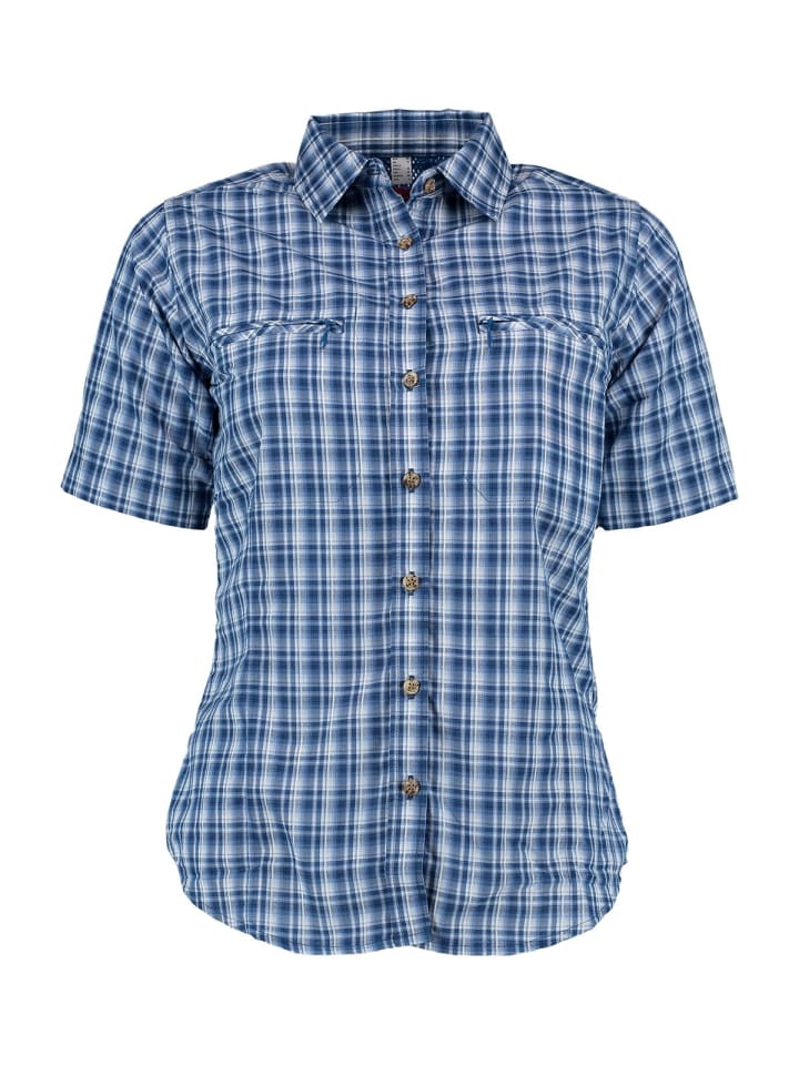 OS-Trachten Trachtenbluse 441000-3877 in jeansblau günstig kaufen