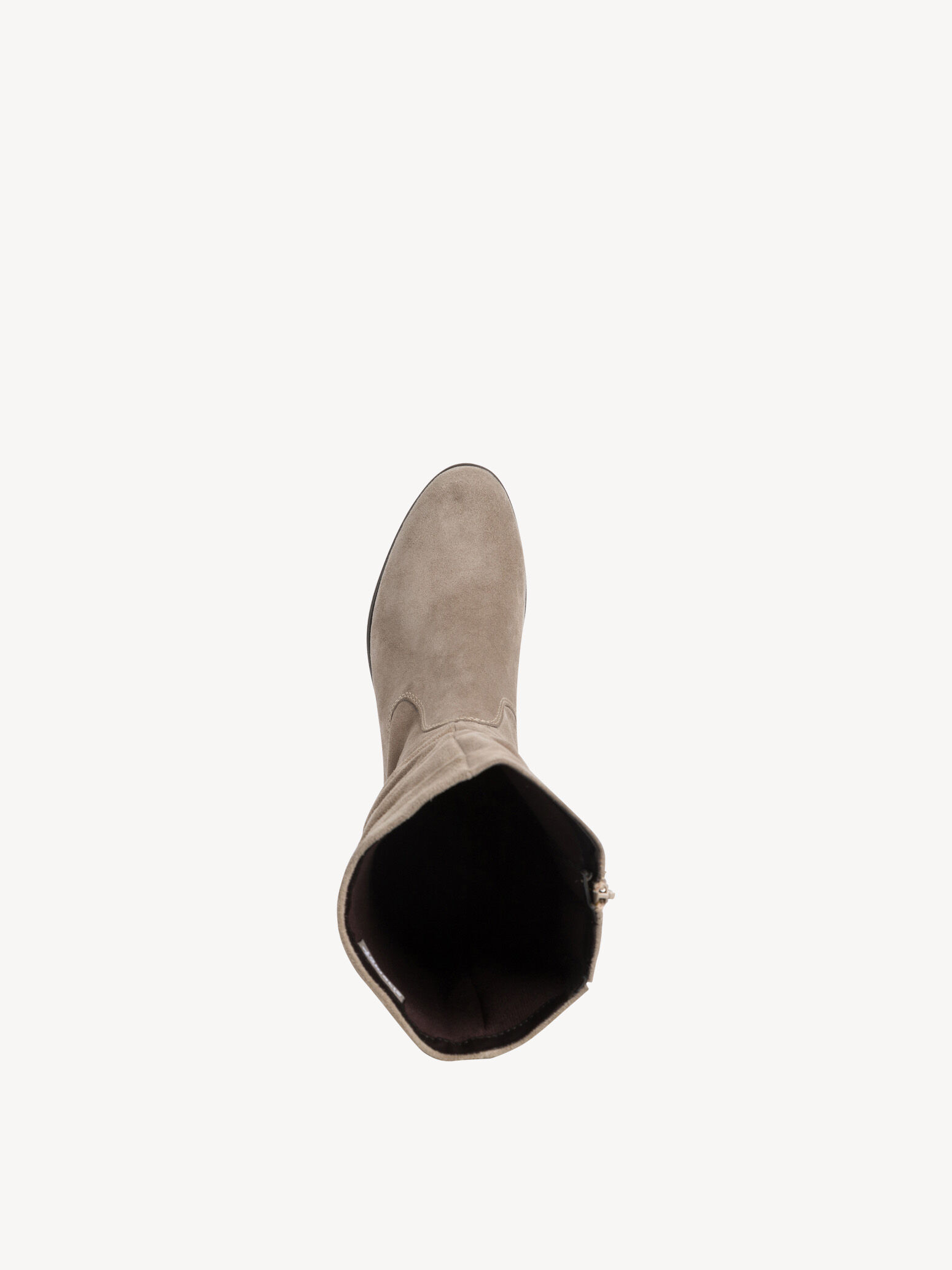 Bottes en cuir - beige