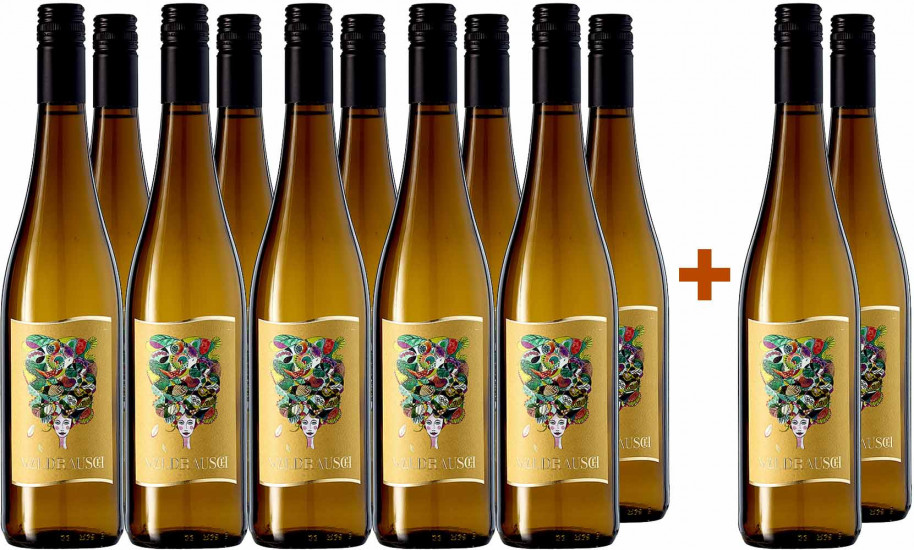 10+2 Paket Waldrausch Riesling feinherb - Weinmanufaktur Reitz