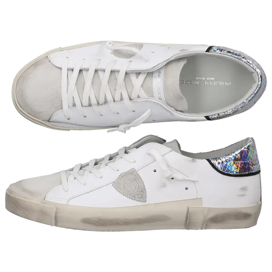 Philippe Model - Sneaker low PRLD Kalbsleder - weiß